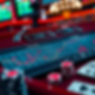 Strategic Betting Insights Graphical representation of betting strategies and outcomes