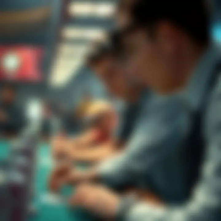 Understanding Bettor Psychology Illustration showcasing psychological aspects of bettors