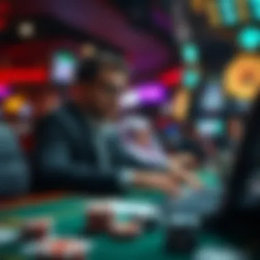 Analyzing risk and reward in online gambling