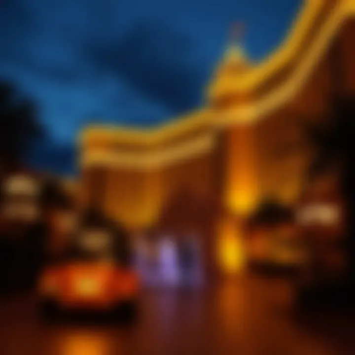 Historical photo depicting the early days of Bellagio