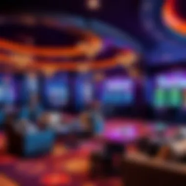 Relaxing lounge area for guests