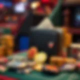 A digital wallet showcasing various cryptocurrencies