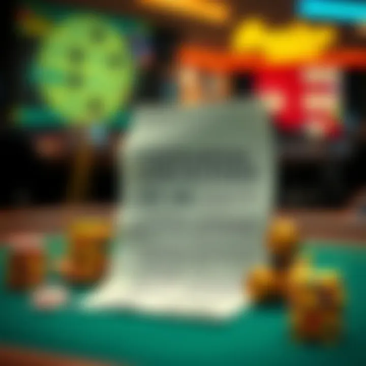 Navigating Legalities in Crypto Gambling A legal document symbolizing regulations in crypto