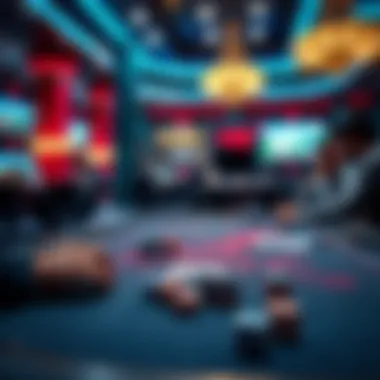 Strategic poker game setup