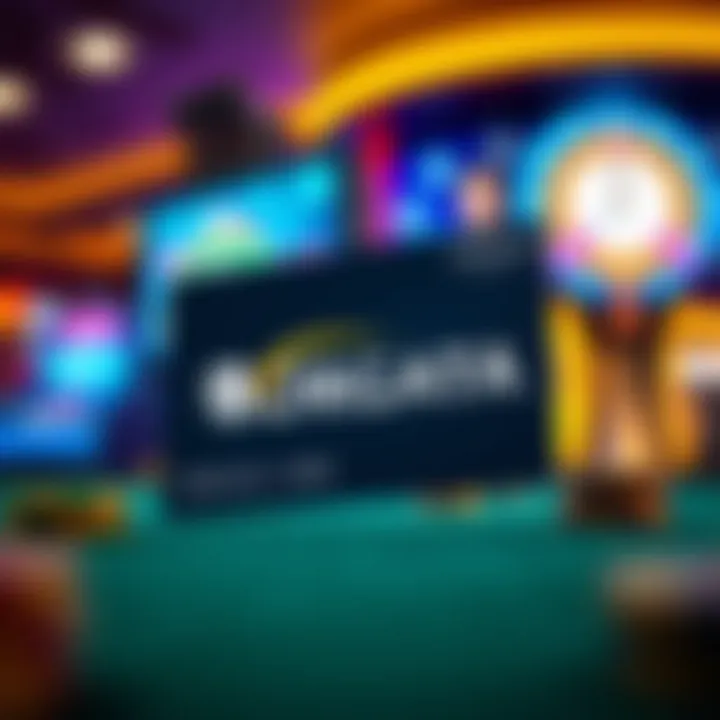 Borgata prepaid card design showcasing its logo and branding