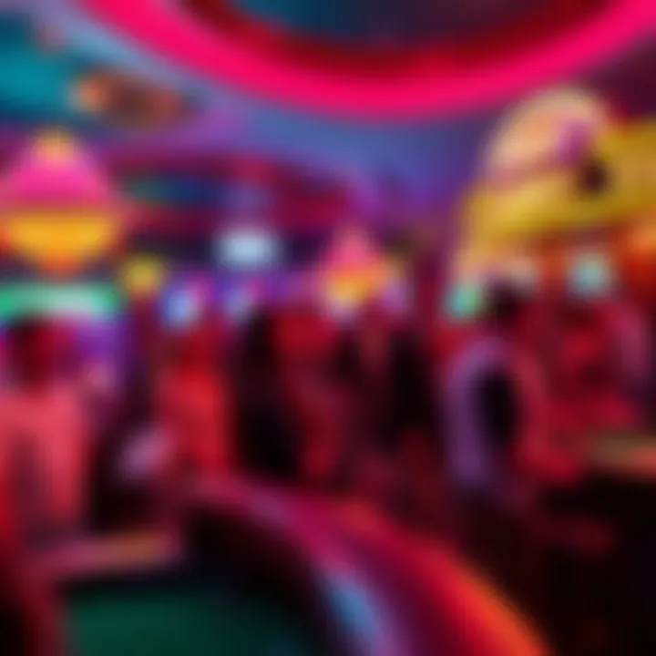 A vibrant entertainment event hosted at Casino Monticello