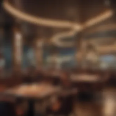 Diverse Dining Experience at LINQ Hotel & Casino Elegant dining area featuring diverse culinary options available at the resort