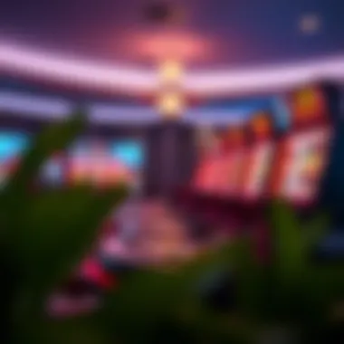 Effective Bankroll Management for Video Poker Players A serene setting depicting bankroll management techniques for gaming