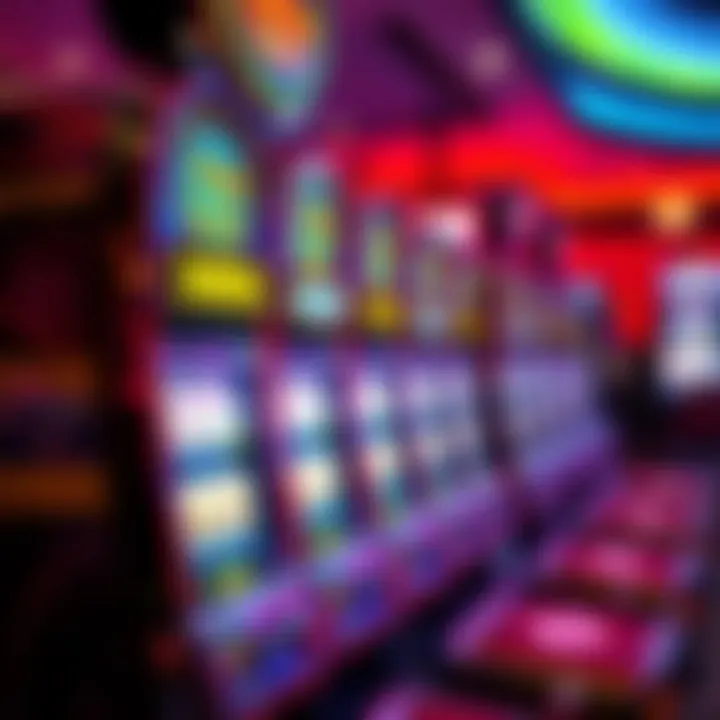 The Allure of Video Poker Machines An artistic representation of a video poker machine with vibrant graphics