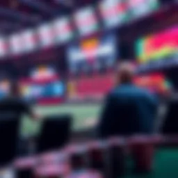 Visual representation of online betting platforms and their varied offerings