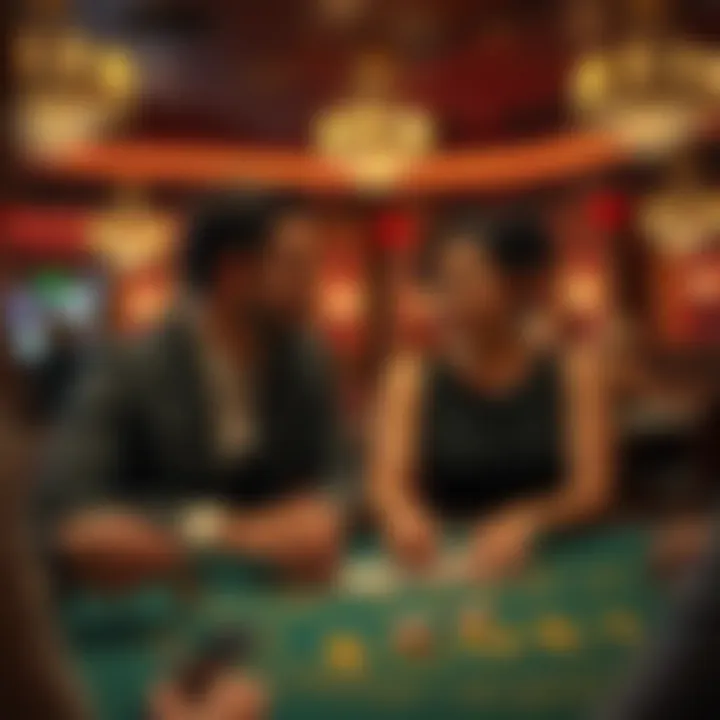 Engagement in a Blackjack Game An engaging blackjack game environment