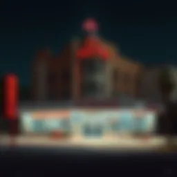 Deteriorating exterior of El Terrible Hotel