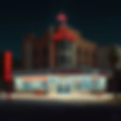 Deteriorating exterior of El Terrible Hotel