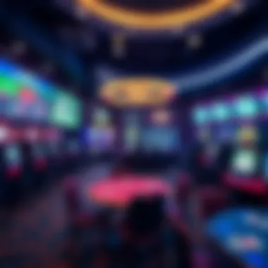 Overview of Emerald Queen Casino's sports betting area