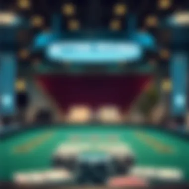 Betting Rounds in Poker A diagram illustrating the betting rounds in a standard poker game.