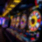 Visual representation of free spins on slot machines