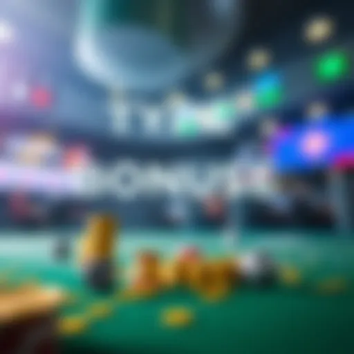 An engaging infographic detailing various types of free sign-up bonuses in online betting.