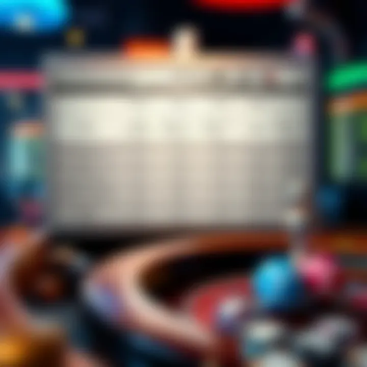 Comparative Analysis of Betting Methods A chart displaying various betting methods and their outcomes