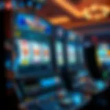 Virtual Cash Slot Machine Illustration of a virtual cash slot machine