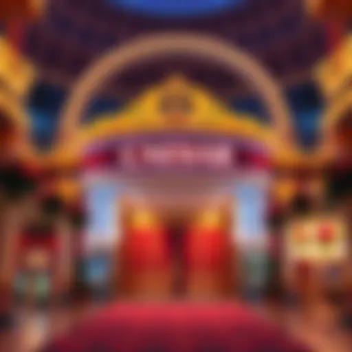 Ceasar Casino Entrance The grandeur of Ceasar Casino's entrance