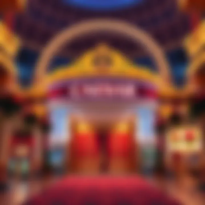 Ceasar Casino Entrance The grandeur of Ceasar Casino's entrance