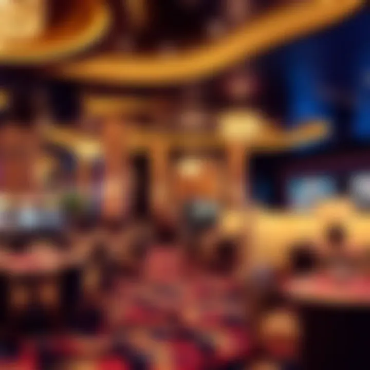 Luxurious Lounge Experience at Ceasar Casino A luxurious lounge area designed for relaxation and socializing