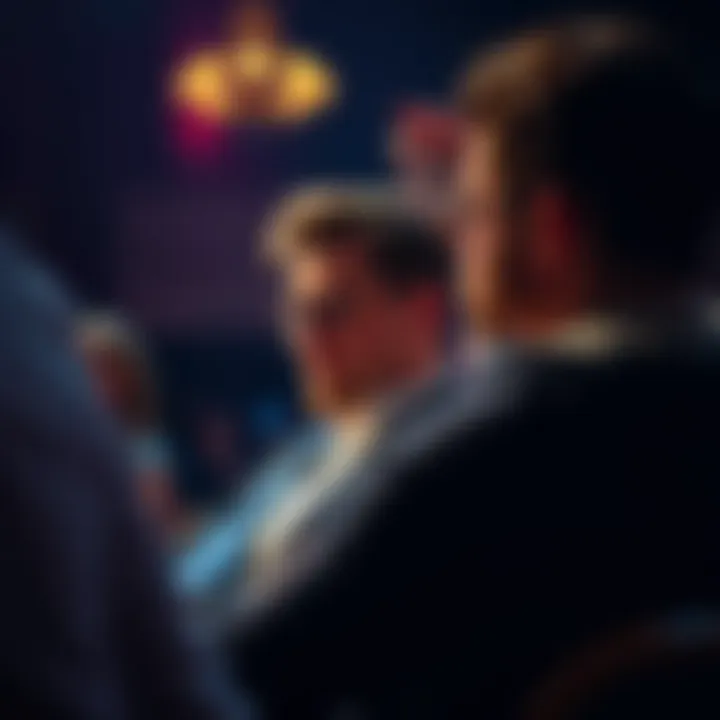 Engaging Audience Experience An audience member experiencing a breathtaking magic trick up close.