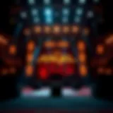 A captivating stage setup of Chris Angel's Vegas show with dramatic lighting.