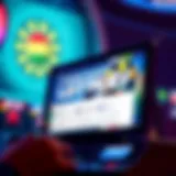 Connecticut Lottery homepage interface