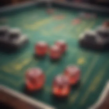 Graphical representation of the advantages and disadvantages of electronic craps