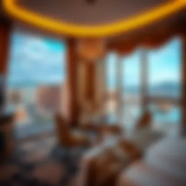 High-End Suite with Stunning View Stunning view from a high-end suite balcony