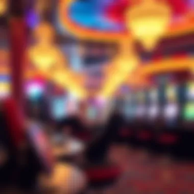 Promoting Responsible Gaming Practices Responsible gaming practices in virtual casinos represented through icons