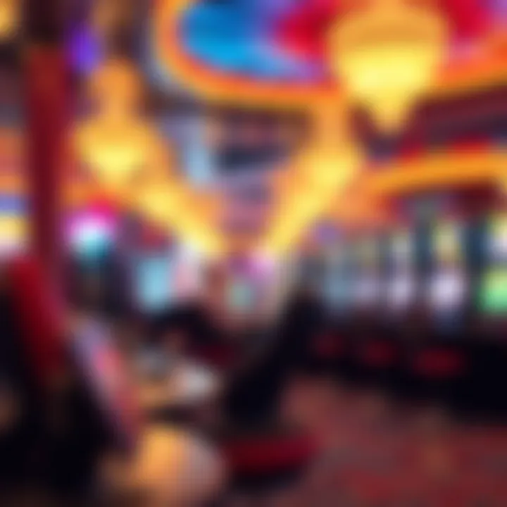 Promoting Responsible Gaming Practices Responsible gaming practices in virtual casinos represented through icons