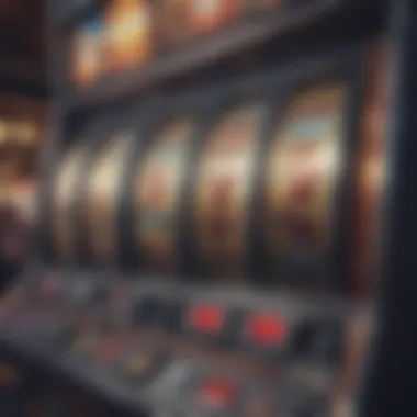Experience the Thrill of Free Slot Machines Close-up of a slot machine ready for free play