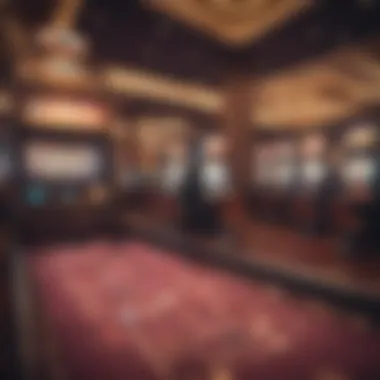 A Glimpse of Free Gaming at Las Vegas Casinos Vibrant casino floor showcasing free gaming options