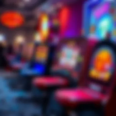 Diverse themes represented in various slot machines