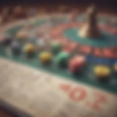 The Intersection of Chance and Statistics in Lotteries A conceptual image representing chance and statistics with lottery elements