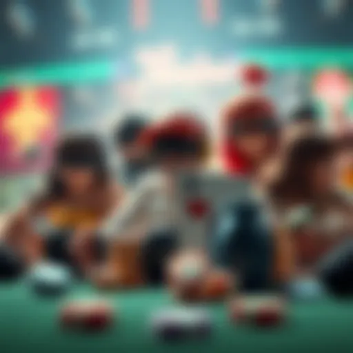 A dynamic representation of various gaming types