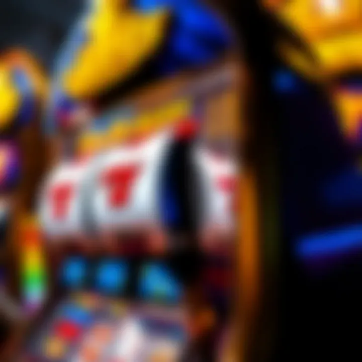 Jackpot Win on a Gold Pays Slot Close-up view of a gold pays slot machine jackpot win