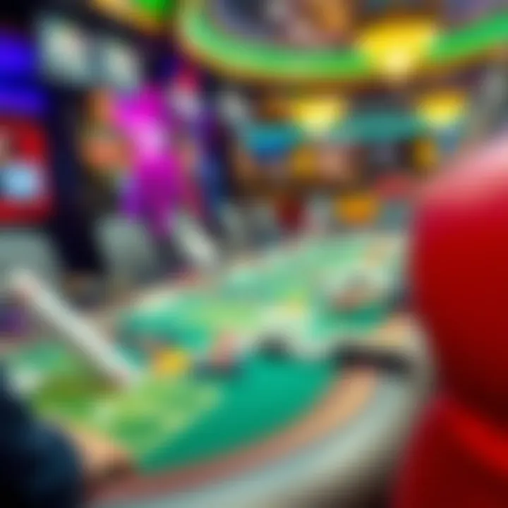 Live dealer gaming experience