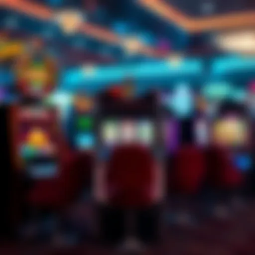 Diverse selection of online slot machines