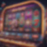 Jackpot Party Casino Slots interface showcasing vibrant graphics