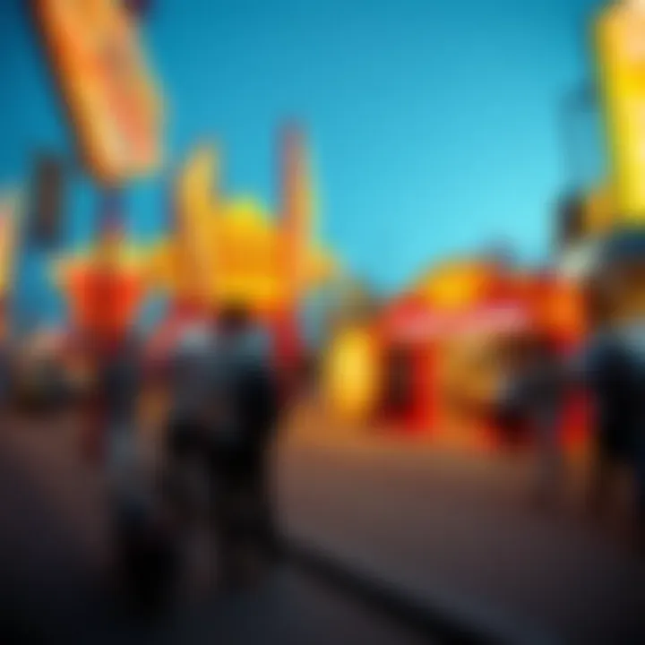 An intriguing art installation reflecting the vibrant and quirky spirit of Las Vegas