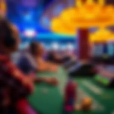 Multiplayer gaming at a live casino table