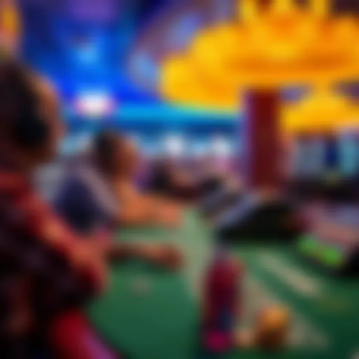 Multiplayer gaming at a live casino table