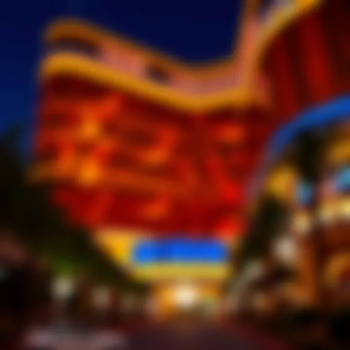 MGM Grand Architecture Exterior view showcasing the iconic architecture of MGM Grand