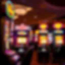 Vibrant slot machines at Morongo Casino