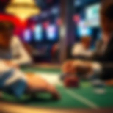 A visual representation of muck poker variations being played.