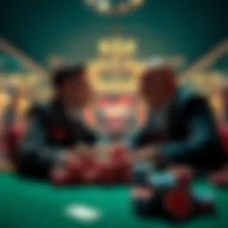 Strategic poker play on a digital platform