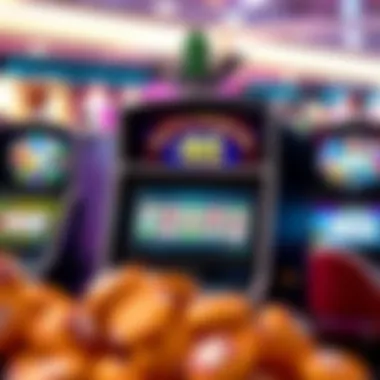 Visual representation of various online slot machines